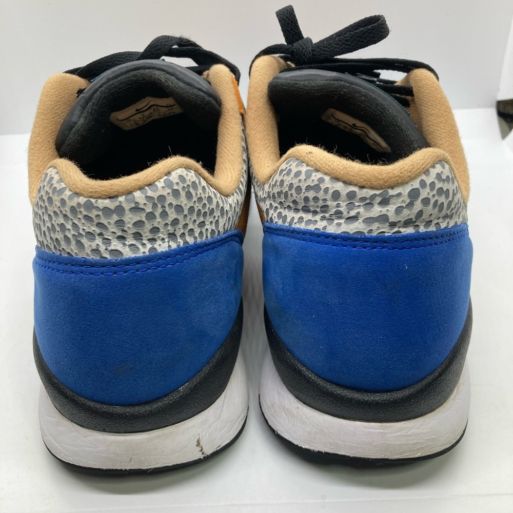 Nike Athletic Shoes - Blue, Tan, and Orange - Picture 12 of 13